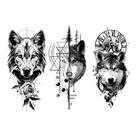 3 Tatuagem Temporária Falsa Masculinas Lobos