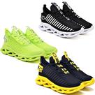 3 Tênis Masculino Esportivo Confortavel Braid Original Verde e Amarelo 3 Tênis Masculino Esportivo Confortavel Braid Original Verde e Amarelo