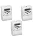 3 Timer Temporizador Digital Branco 100-240vca Rtst20 Coel