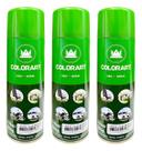 3 Tinta Spray Verde Kawasaki Colorart 300ml Moto Bicicleta