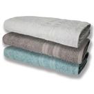 3 Toalhas Super Felpudas Grande E Grossa Algodão 80x150 Br+cz+vd 3 Toalhas Super Felpudas Grande E Grossa Algodão 80x150 Br+cz+vd