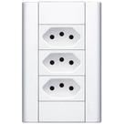 3 Tomadas Modulare 2P+T 20A 250 Volts - 3125 - FAME 3 Tomadas Modulare 2P+T 20A 250 Volts - 3125 - FAME