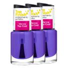 3 Top Finish Verniz Top Coat Acabamento Perfeito 10ml - Cora