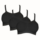 3 Tops Sem Costura E Sem Bojo Bandini Hanes Versátil Feminino 3 Tops Sem Costura E Sem Bojo Bandini Hanes Versátil Feminino