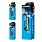 3 Tubos Pilha Comum Aa C/52un Cada Panasonic 3 Tubos Pilha Comum Aa C/52un Cada Panasonic