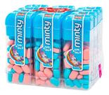 3 Un Bala Mini Minty Tutti-Frutti e Uva Pastilha Unicornio 14gr