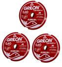 3- Un. Linha Grilon 0,40mm 100m Res. 9,1kg