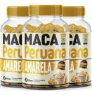 3 un Ma ca Peru ana Amarela 120 Cápsulas 500mg Premium