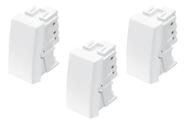 3 Un Módulo Interruptor Simples 10a/250v Fame Elegance
