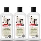3 un Shampoo para Alergias Peróxido de Benzoila para Cachorro, Gato Bactericida Seborreico Novapiel Sanol 500ml 3 un Shampoo para Alergias Peróxido de Benzoila para Cachorro, Gato Bactericida Seborreico Novapiel Sanol 500ml
