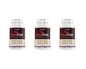 3 Unid. Deal Hair 60 Caps - 500mg