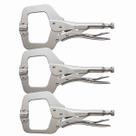 3 Unidades Alicate De Pressao Solda Tipo C 11" - Guepar