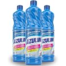 3 unidades Azulim Limpeza Para Pisos de Ceramica Rejuntes e Azulejos Ação Rápida 1L