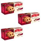 3 Unidades de Bolo Premium Coberto Sabor Trufado Casa Suíça!