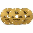 3 Unidades Disco Tungstenio P/Corte Madeira 110x20mm Guepar