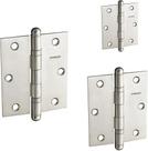 3 UNIDADES DOBRADIÇA PARA PORTA SM 3025 COM ROLAMENTO 3 X 2.1/2 AÇO ESCOVADO Concept Bx PADO 3 UNIDADES DOBRADIÇA PARA PORTA SM 3025 COM ROLAMENTO 3 X 2.1/2 AÇO ESCOVADO Concept Bx PADO