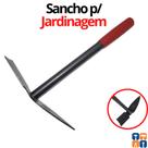3 Unidades Enxadinha Sacho Coração Enxada Jardim Horta Flores Combinado