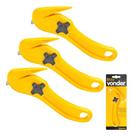 3 Unidades Estilete Seguranca Profis. 9mm Pelicano Bico De Pato Vonder 3 Unidades Estilete Seguranca Profis. 9mm Pelicano Bico De Pato Vonder