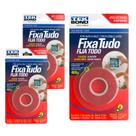3 Unidades Fita Dupla Face Acrílica 12mm 2m Tekbond 3 Unidades Fita Dupla Face Acrílica 12mm 2m Tekbond