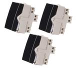3 unidades Módulos Interruptor Intermediário Ebony Margirius 16527 3 unidades Módulos Interruptor Intermediário Ebony Margirius 16527