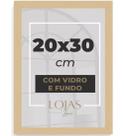 3 unidades Moldura 20x30cm Vidro Certificado Diploma Fotografia - Madeira Clara