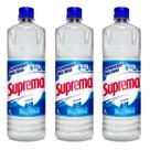3 Unidades Removedor Multiuso 6 em 1 Suprem 1 Litro Alto Poder Desengordurante COZINHA PISO VERBENA FLORATA TRADICIONAL