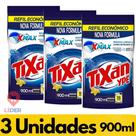 3 Unidades Sabão Lava Roupas Liquido Tixan 900ml