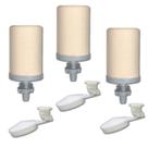 3 Velas Esterilizante Tripla Ação + 3 Boias Stefani para Filtros de Barro