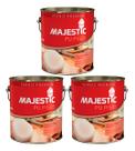 3 Verniz Pu Incolor Acetinado Majestic 3,6lts Assoalho Renner