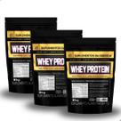 3 Whey Protein ISO Blend Complex 2Kg Suplemento da Fabrica