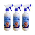 3 Xô Cão Repelente Spray Educador Afasta Cachorro - 500 Ml