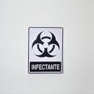 30 - Adesivos Lixo 30 Un Lixo Infectante Transp 20x15