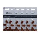 30 Bateria Aparelho Auditivo Pilha 312 Pr41 Oticon - 5 Cart