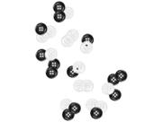 30 Botões Costura 4 Furos Manual Reparo Roupa Camisa Social