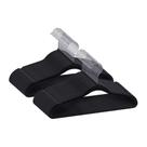 30 Cabides Preto Aveludados Ultrafinos Premium Members Mark