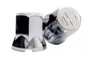 30 Capa Porca Compativel Volksvagen Logo Cromada Caminhao 33mm 30 Capa Porca Compativel Volksvagen Logo Cromada Caminhao 33mm
