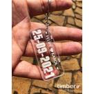 30 chaveiro personalizado placa de carro -Para casamento ou datas comemorativas em acrílico