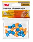 30 conector emenda torcao até 2.5mm laran/az segurança 3m 30 conector emenda torcao até 2.5mm laran/az segurança 3m