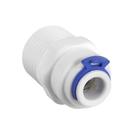 30 Conexão Conector Reta Conector Engate Rápido Reto Rosca 1/2 Para Filtro Purificador De Água 1/4