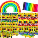 30 Cxs De Massinha De Modelar Para Kit Festa Aniversario Lembrancinha Prenda Criança Diversao novo