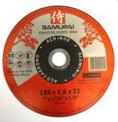 30 Discos Corte Samurai 7 Polegadas P Esmerilhadeira Vermelho