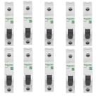 30 Disjuntores Schneider 25a C Interruptor 1p Proteção 3ka