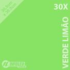 30 Folhas Color Plus 30,5x30,5cm 180g Verde Limão Candy