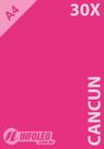 30 Folhas Papel Color Plus A4 180g Cancun (rosa Escuro)