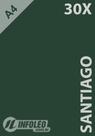 30 Folhas Papel Color Plus A4 180g Santiago (verde Musgo)