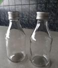 30 Garrafas Coquinho Lisa de Vidro 200ml (Leite de Coco) Com Tampa