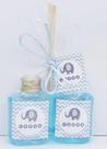 30 Kit Luxuoso Aromatizador/Álcool Gel/ Saquinho e Fitas