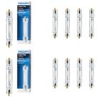 30 Lâmpada Palito 70w Vapor Metálico Philips 3000k RX7S 94v