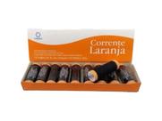 30 Linhas Costura Corrente Laranja - Preta