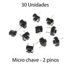 30 Micro Chaves - 2 Pinos - P/ Reparo Placas Brastemp Consul 30 Micro Chaves - 2 Pinos - P/ Reparo Placas Brastemp Consul